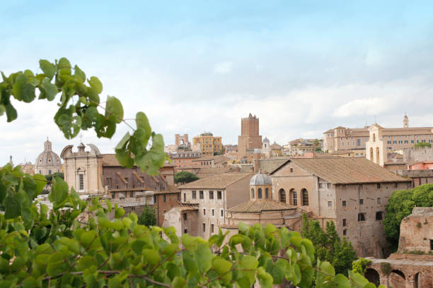 istock View of the Roman Forum during sunset 1200627857