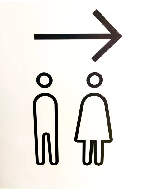 istock modern public toilet sign on the white wall 1200628475