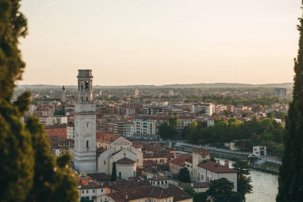 istock View of the architecture in Verona 1200633544