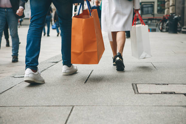 istock People with bags after shopping 1200634896