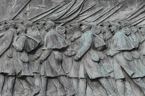 istock American Civil War Memorial Statue 120063782
