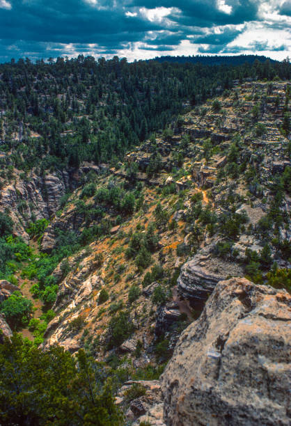 istock Walnut Canyon National Monument - Canyon Color - 1978 1200638906