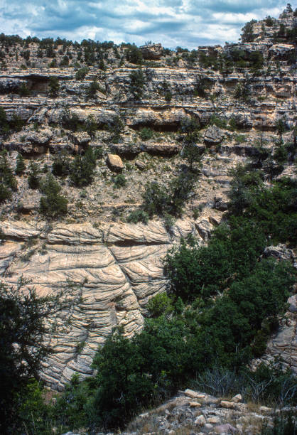 istock Walnut Canyon National Monument - Canyon Wall - 1978 1200639996