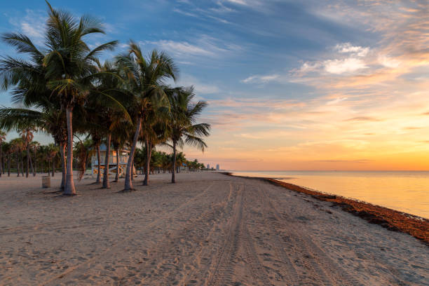 istock Sunrise at Miami Beach, Florida 1200644746
