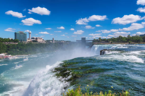 istock Niagara Falls at Sunny summer morning 1200644769