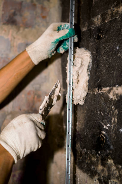 istock Repair of premises after a fire. 1200647187