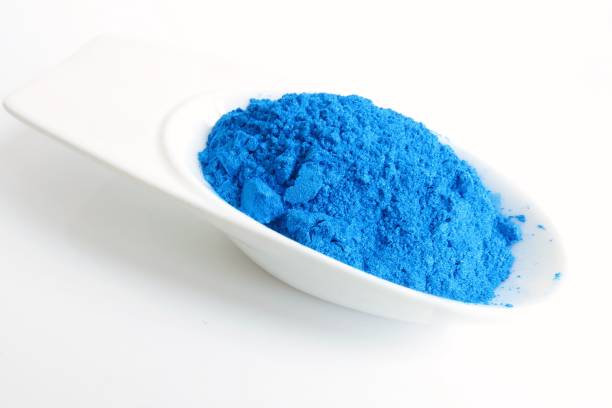 istock Blue Mica Pigment Powder 1200649170