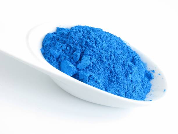 istock Blue Mica Pigment Powder 1200649171