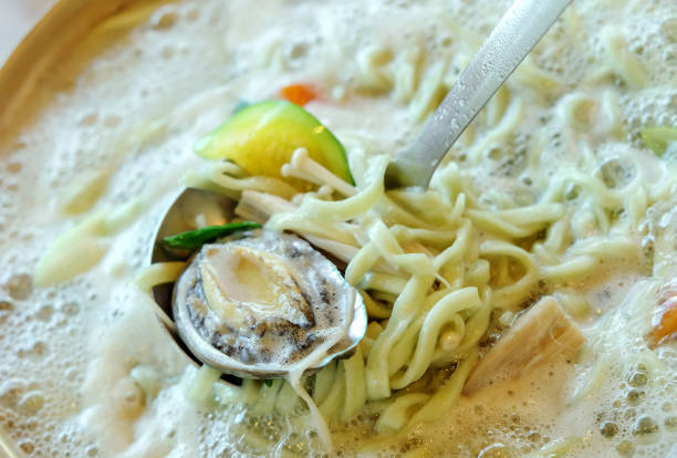 Abalone seafood hot pot