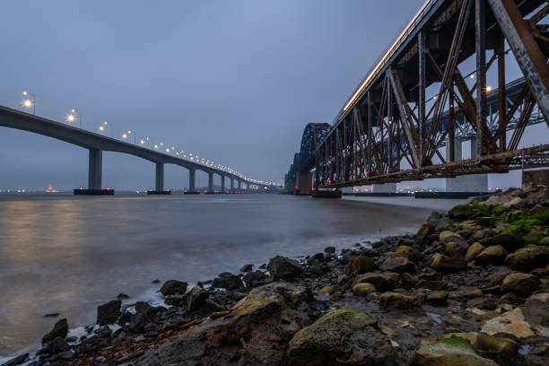 istock Foggy Evening at the Benicia-Martinez Bridge 1200651209