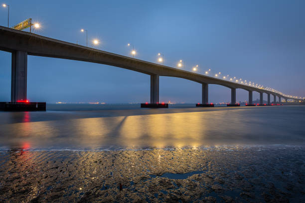 istock Foggy Evening at the Benicia-Martinez Bridge 1200651271