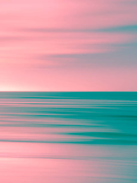 istock Tropical Sunrise Sea Horizon Motion Background 1200660518