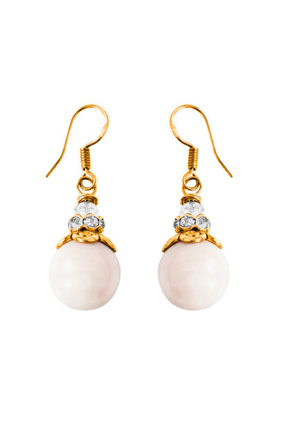 istock Vintage earrings isolated 1200661792