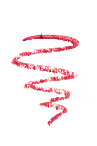 istock Lipstick Liner Pencil Squiggles isolated on white background 1200668421
