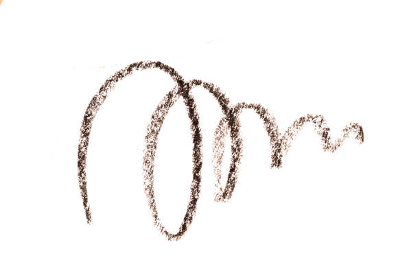 istock Eye liner pencil stroke on white background 1200668470