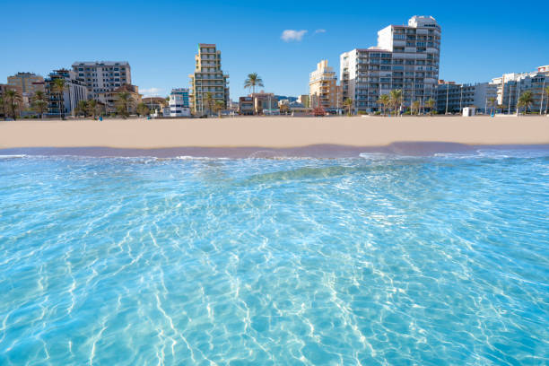 istock Gandia Grao beach clear aqua water in Valencia Spain 1200678983