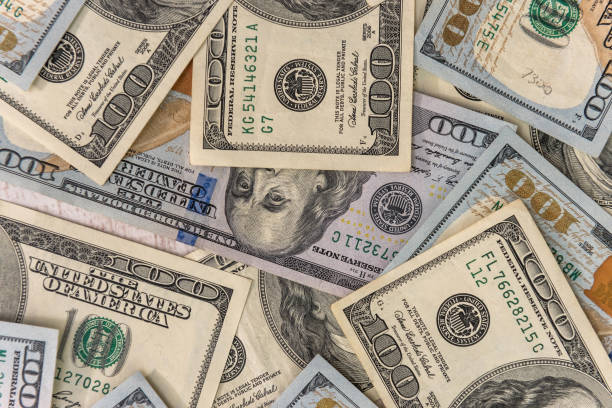 istock 100 new dollar banknote as background for desing 1200679587