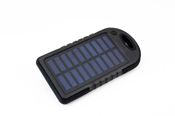 istock Portable and solar power battery charger for mobile phone or tablet 1200687205