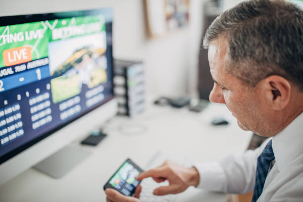 istock Sports Betting Using Your Computer and Mobile Phone 1200707007
