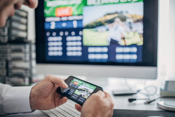 istock Sports Betting Using Your Computer and Mobile Phone 1200707058