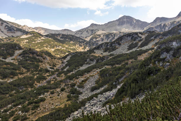 istock Panorama around Fish Banderitsa lake, Pirin Mountain 1200711446