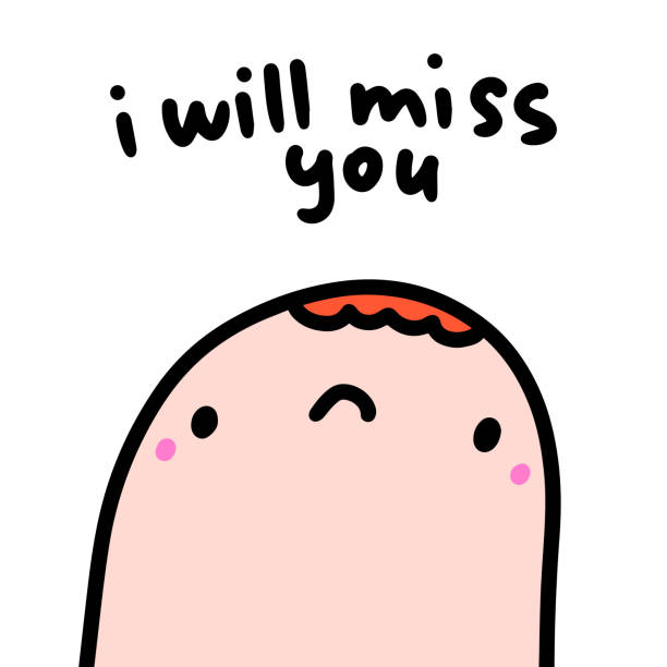 132 Cartoon Of I Miss You Cute Illustrations & Clip Art - iStock