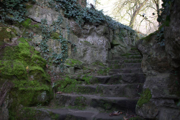 istock Stairs in the stone 1200712275