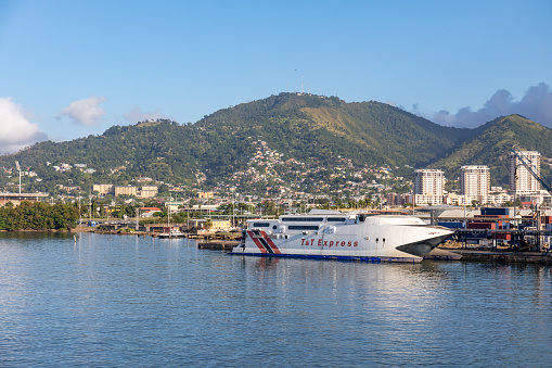 08 JAN 2020 - Port of Spain, Trinidad and Tobago - The ferryboat between Trinidad and Tobago
