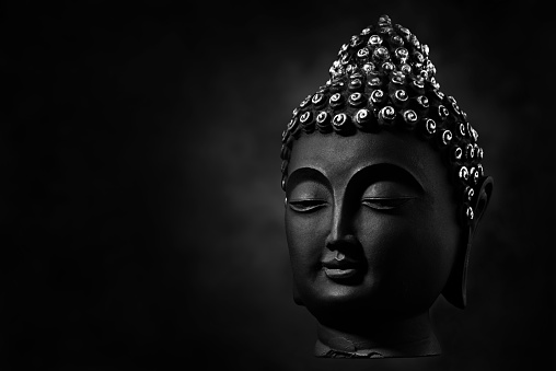 Face Of Bhagwan Or Lord Goutam Buddha Pioneer Or Founder Of Buddhism Stock  Photo - Download Image Now - iStock