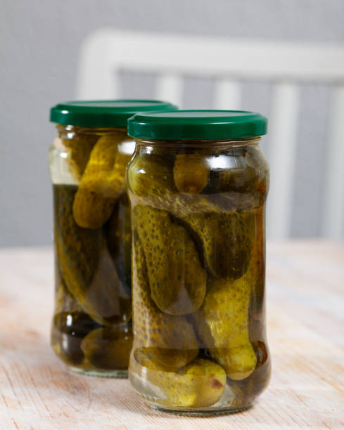 istock Homemade pickled cucumbers 1200740239