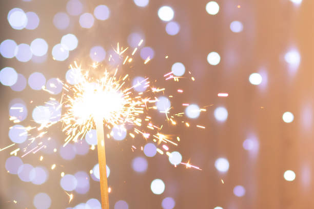 istock Celebration and holidays. Fireworks salute. 1200742997