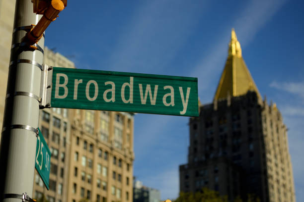 istock Street sign Manhattan 1200743203