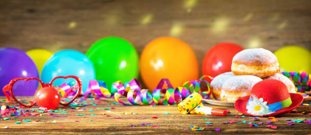 istock Colorful party, carnival or birthday background 1200743908