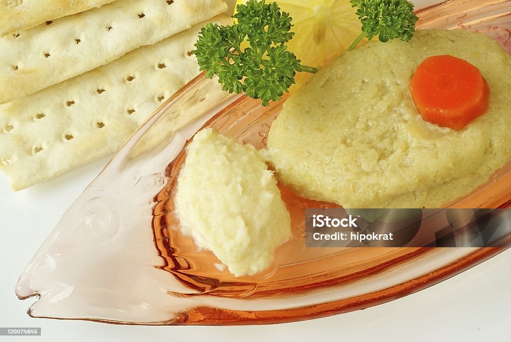 Gefilte pesce - Foto stock royalty-free di Affogato - Cibo cotto