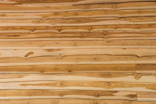 istock Golden teak wood 1200751380