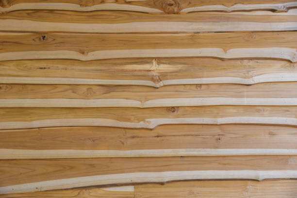 istock Golden teak wood 1200751585