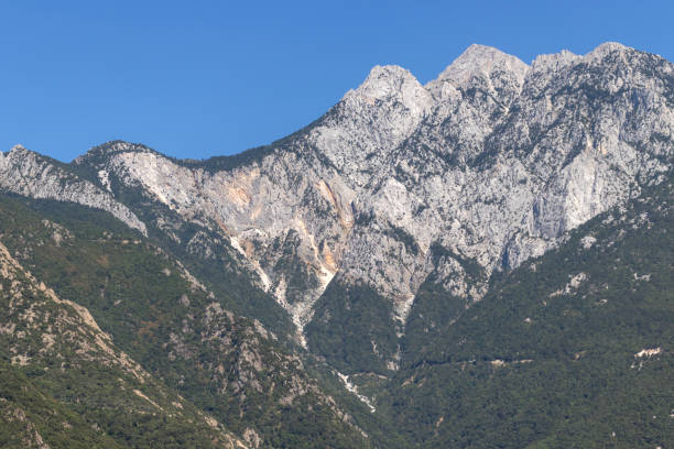 istock Landscape of Mount Athos, Chalkidiki, Greece 1200752352