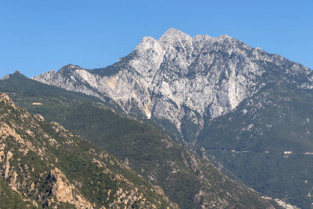 istock Landscape of Mount Athos, Chalkidiki, Greece 1200752451