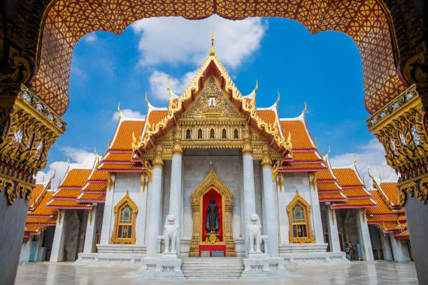 istock Wat Benchamabophit, Dusit Wanaram in Bangkok at Thailand. 1200752654