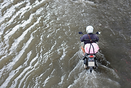 more floods and flooded motorcycles