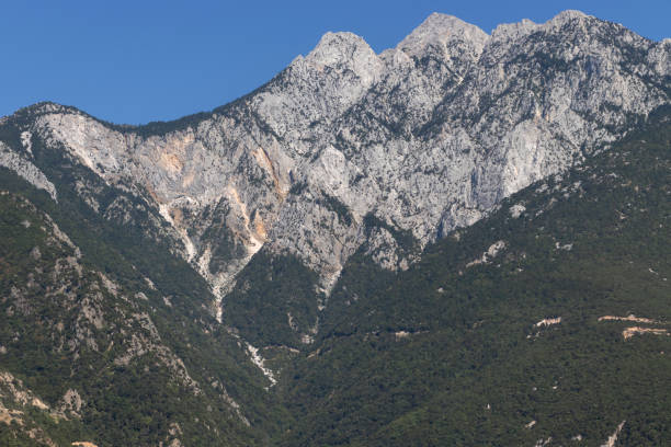 istock Landscape of Mount Athos, Chalkidiki, Greece 1200753180