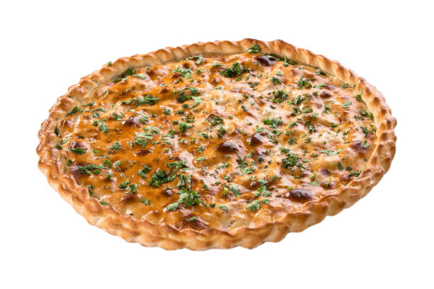 istock rectangle potato pie with decoration isolated on white background 1200753266
