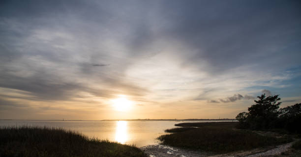 istock Sunset at Fort Fisher 1200754769