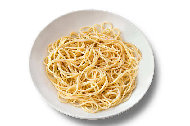 istock Plate of Spaghetti - Isolated 120075727