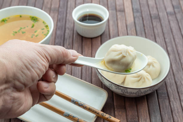 istock oriental food on a bamboo mat 1200758686