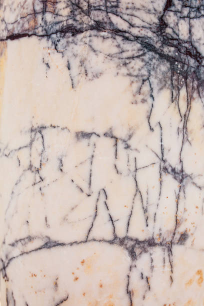 istock Light gray marble with blue cracked stone texture background. 1200759012