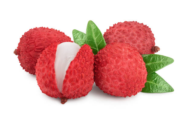 istock lychee fruit isolated on white background with clipping path and full depth of field 1200760302
