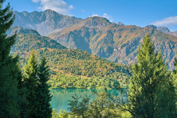istock Lake in the mountains. 1200772505