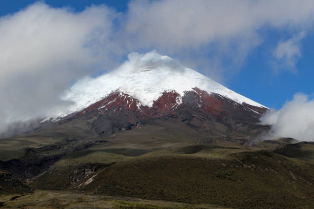 istock Cotopaxi Volcano in Ecuador clouds 1200775583