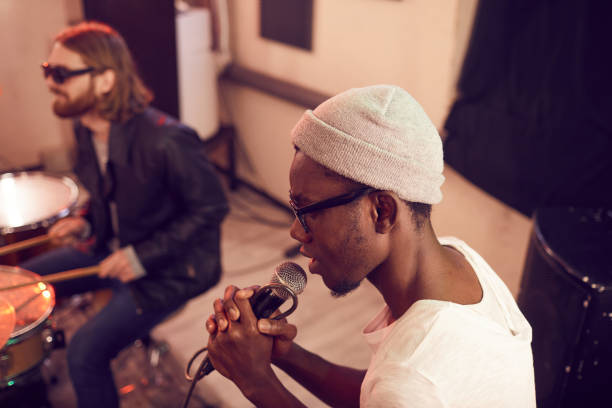 istock Young Musicians Rehearsing in Studio 1200779076